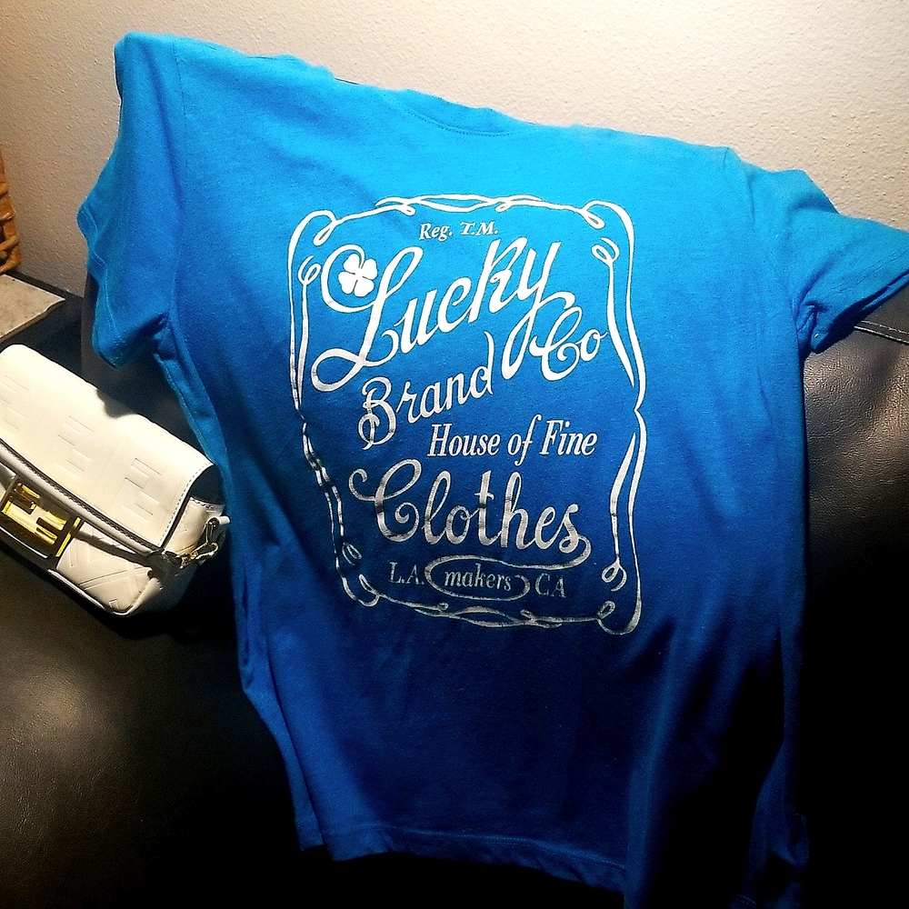 Lucky t shirt cotton size m